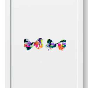 Mixed Colour Minnie Bow (Studs) - Handmade Polymer Clay Earrings